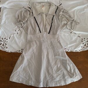 Free People Dottie Mini Dress NWOT